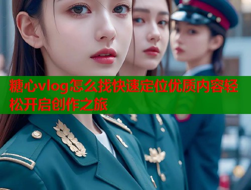 糖心vlog怎么找快速定位优质内容轻松开启创作之旅 糖心vlog怎么找快速定位优质内容轻松开启创作之旅