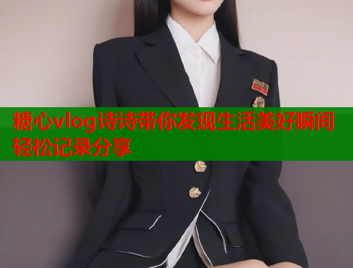 糖心vlog诗诗带你发现生活美好瞬间轻松记录分享