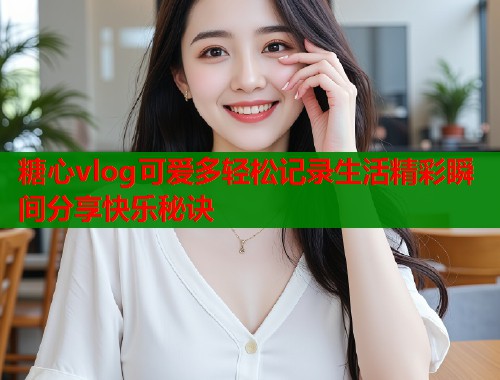 糖心vlog可爱多轻松记录生活精彩瞬间分享快乐秘诀
