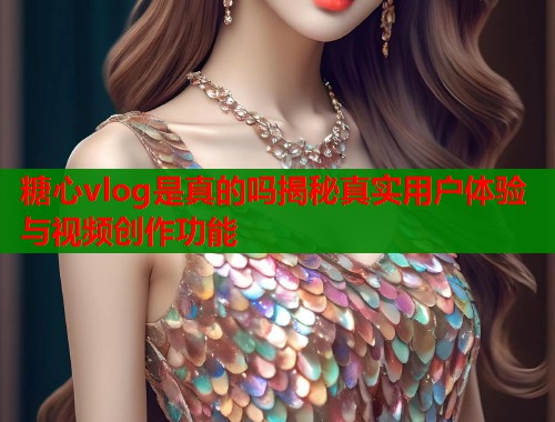 糖心vlog是真的吗揭秘真实用户体验与视频创作功能