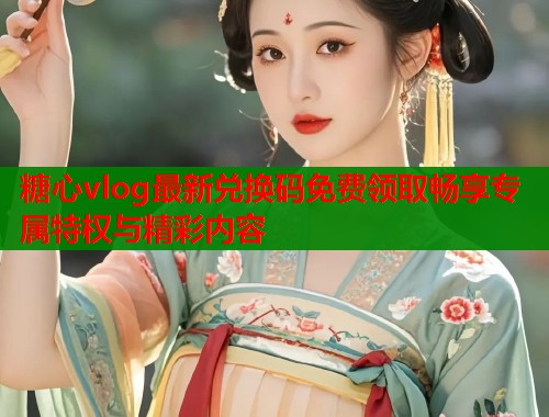 糖心vlog最新兑换码免费领取畅享专属特权与精彩内容 糖心vlog最新兑换码免费领取畅享专属特权与精彩内容