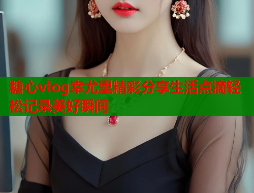 糖心vlog幸尤里精彩分享生活点滴轻松记录美好瞬间