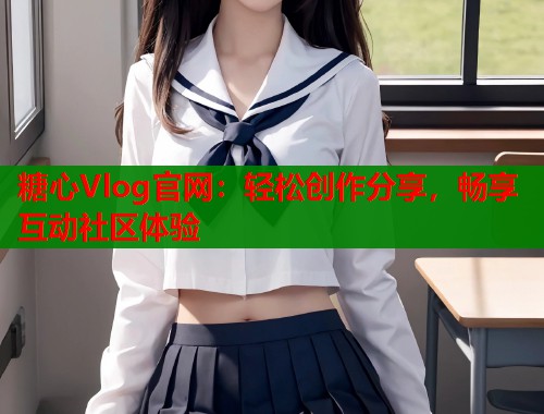 糖心Vlog官网：轻松创作分享，畅享互动社区体验
