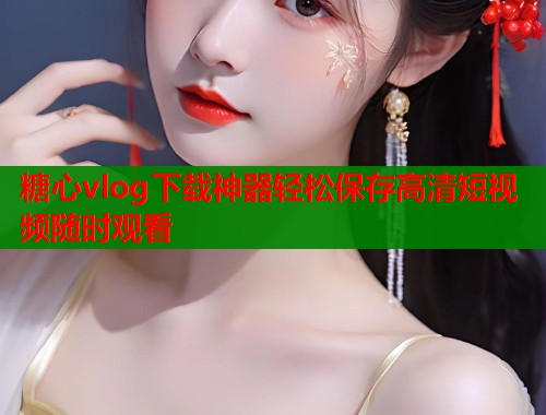 糖心vlog下载神器轻松保存高清短视频随时观看