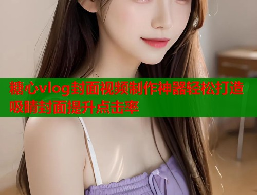 糖心vlog封面视频制作神器轻松打造吸睛封面提升点击率