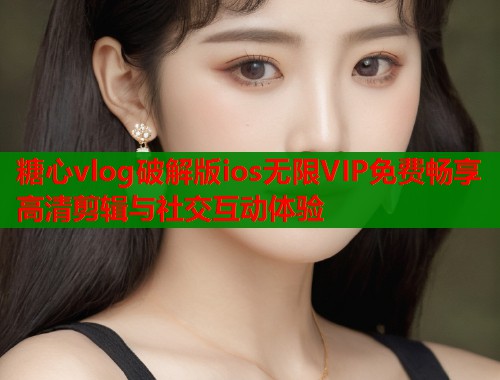 糖心vlog破解版ios无限VIP免费畅享高清剪辑与社交互动体验