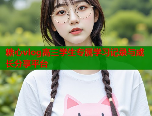糖心vlog高三学生专属学习记录与成长分享平台