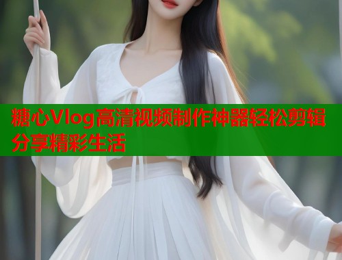 糖心Vlog高清视频制作神器轻松剪辑分享精彩生活