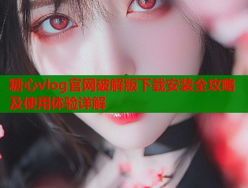 糖心vlog官网破解版下载安装全攻略及使用体验详解