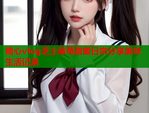糖心vlog芝士草莓甜蜜日常分享美味生活记录