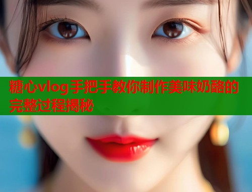 糖心vlog手把手教你制作美味奶酪的完整过程揭秘