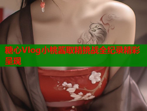 糖心Vlog小桃酱取精挑战全纪录精彩呈现