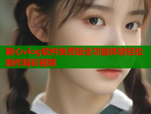 糖心vlog软件免费版全功能体验轻松制作精彩视频 糖心vlog软件免费版全功能体验轻松制作精彩视频